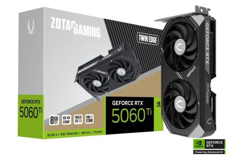 Zotac GeForce RTX5060 Ti 8GB DDR7 Twin Edge Zotac GeForce RTX5060 Ti 8GB DDR7 Twin Edge
