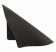 Gembird MP-S-BK-M Egérpad Black