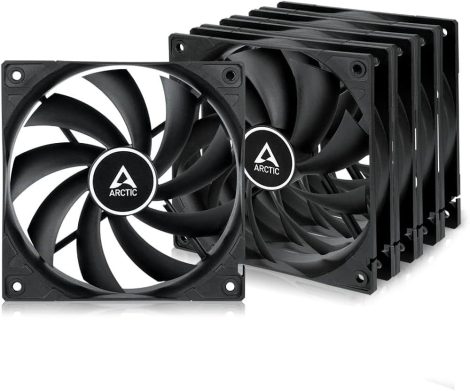 Arctic F12 PWM Black (5 Pack)