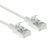 ACT CAT6A U-FTP Patch Cable 0,15m White