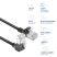 ACT CAT6A U-FTP Patch Cable 1m Black