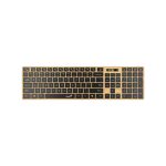  Genius SlimStar 7250BT Copilot Wireless Bluetooth Business Keyboard Pine Wood HU