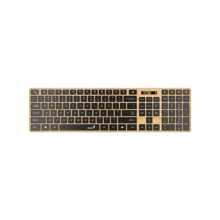 Genius SlimStar 7250BT Copilot Wireless Bluetooth Business Keyboard Pine Wood HU