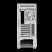 Gamdias Atlas E1 ARGB Tempered Glass White