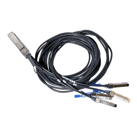 Mikrotik DQ+BC0003-DS+ QSFP56 200G to 4x 50G Breakout Cable 3m Black Mikrotik DQ+BC0003-DS+ QSFP56 200G to 4x 50G Breakout Cable 3m Black