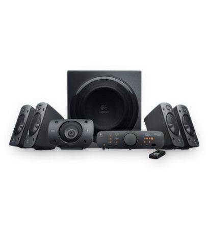 Logitech Z906 THX 5.1 hangszóró Black Logitech Z906 THX 5.1 hangszóró Black